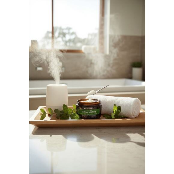 Bath & Body Works Aromatherapy Stress Relief 24 Hr Moisture Butter 6.7 oz New - Picture 1 of 5